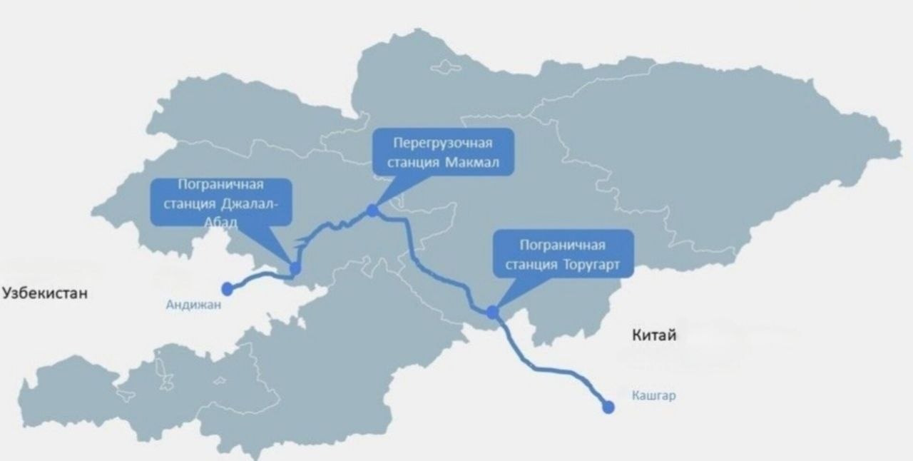 Почему Кыргызстан выбрал длинный и дорогой маршрут проекта ж/д «Китай — Кыргызстан — Узбекистан»?