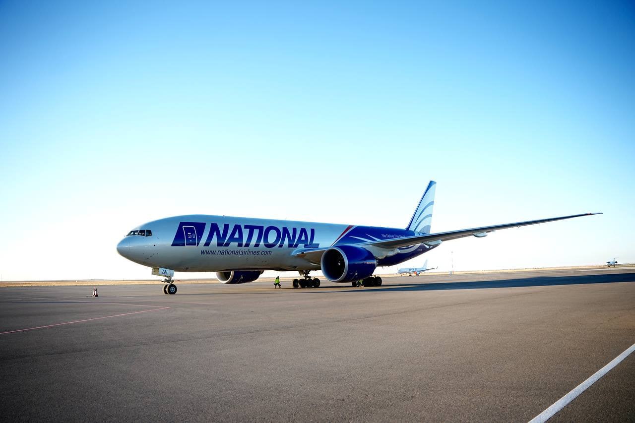 National Airlines начала возить грузы из Гонконга в Нидерланды через Казахстан